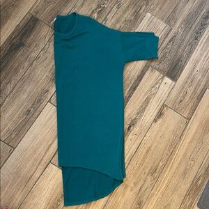LuLaRoe Teal Short Sleeve Tunic